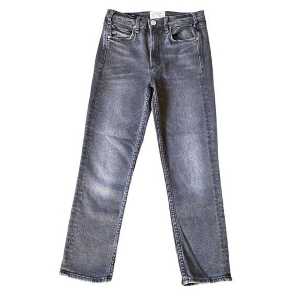 MCGUIRE DENIM - Vintage Slim Straight Leg Gray Jeans - Size 0